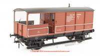 7F-300-008 Dapol GWR Diagram AA21 Toad Brake Van - W17445 - BR Bauxite - Old Oak Common